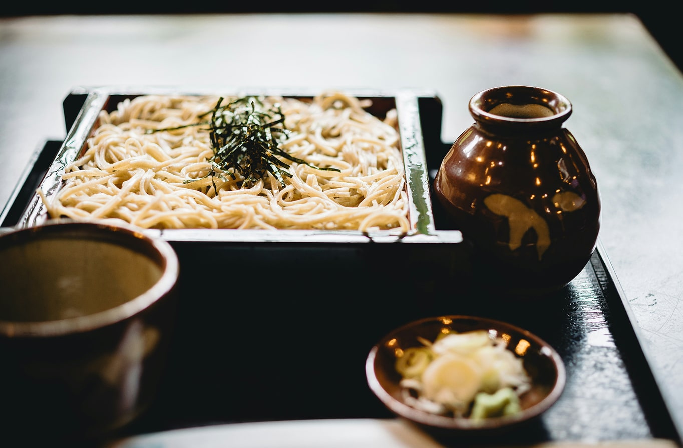 ざるそばの写真