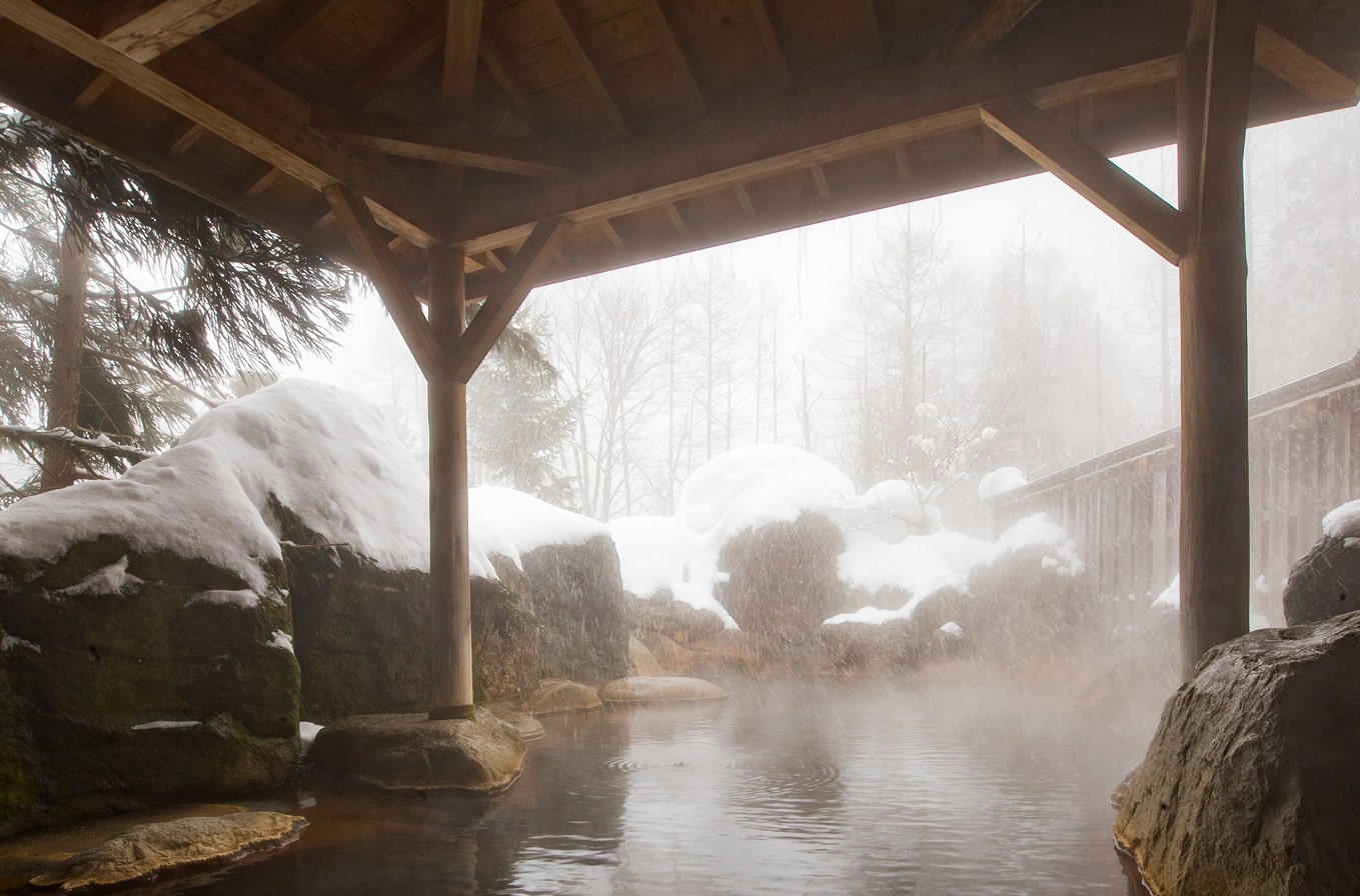 露天風呂の写真